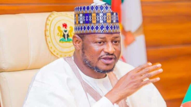 Photo of Governor of Katsina State and the Chairman of the North West Governors Forum, Dikko Radda